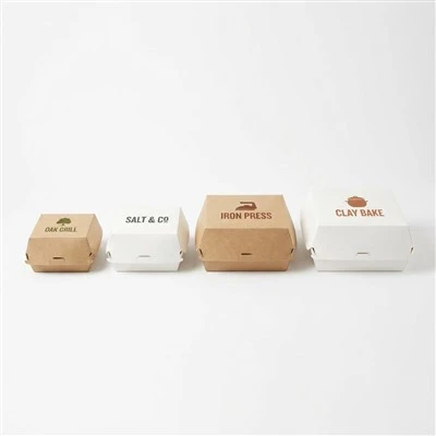 Kraft Paper -hampurilainen laatikko